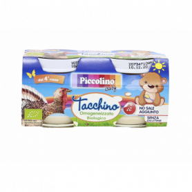 OMOGENEIZZATO BIO TACCHINO SENZA GLUTINE 2X80G