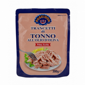 TRANCETTI DI TONNO ALL'OLIO D'OLIVA 300G