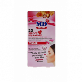 STRISCE DEPILATORIE VISO 20PZ