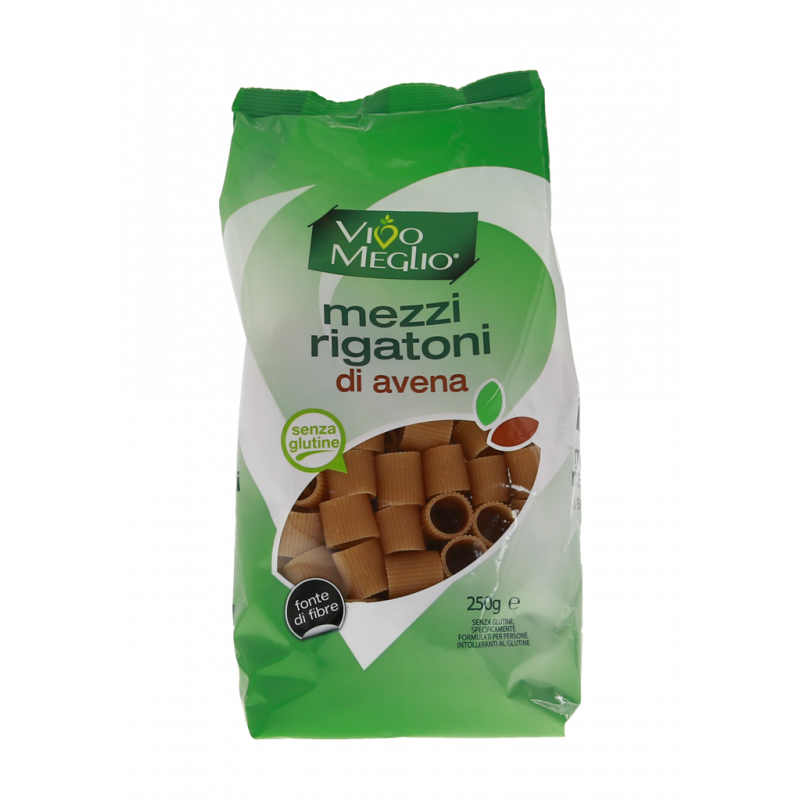 PASTA SECCA MEZZI RIGATONI AVENA SENZA GLUTINE 250G