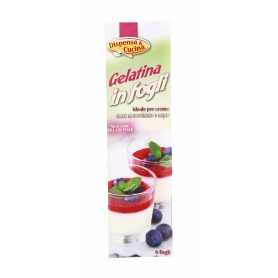 DECORAZIONI FOGLI GELATINA ALIMENTARI 6X12G