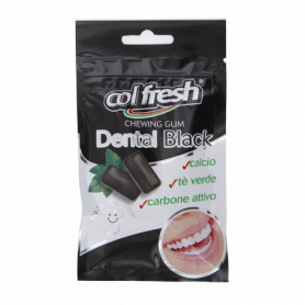 CHEWINGUM SENZA ZUCCHERO CON CARBONE VEGETALE 28G