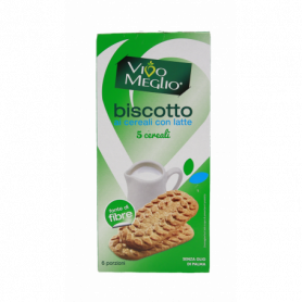 BISCOTTI AI 5 CEREALI CON LATTE 300G