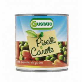 PISELLI E CAROTE GUSTATO 400G SGOCCIOLATO 265G