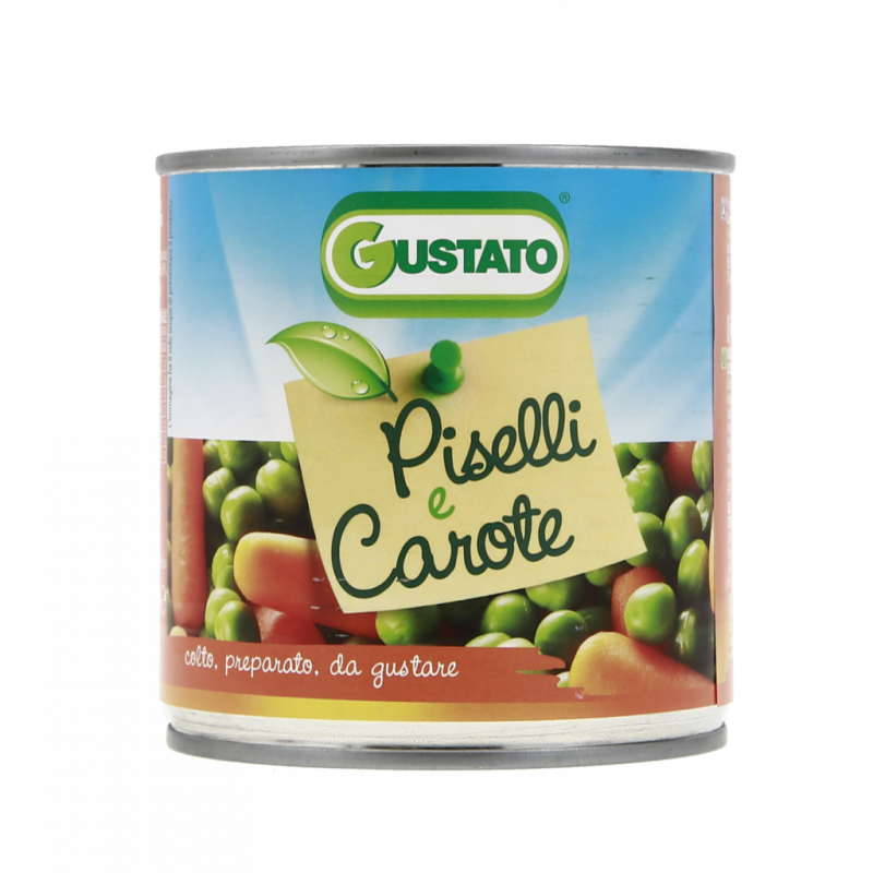 PISELLI E CAROTE GUSTATO 400G SGOCCIOLATO 265G