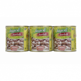 FAGIOLI BORLOTTI IN LATTINA 3X125G