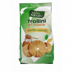 FROLLINI AL MIELE SENZA LATTE E  UOVA 350G