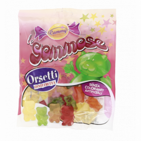 CARAMELLE GOMMOSE ORSETTI GUSTI FRUTTA ASSORTITI 250G