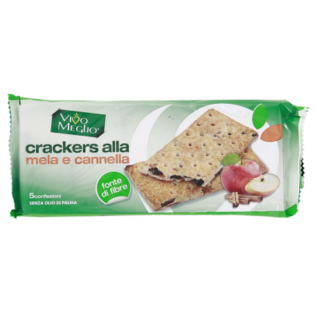 CRACKERS CON FARCITURA  MELA E CANNELLA 218G