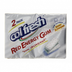 CHEWINGUM GUSTO RED ENERGY SENZA ZUCCHERO 2X24G