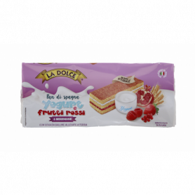 MERENDINE PAN DI SPAGNA YOGURT/FRUTTI ROSSI 192G