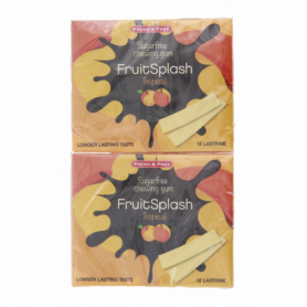 CHEWINGUM TROPICAL SENZA ZUCCHERO 2X32G