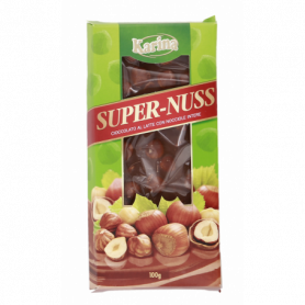 CIOCCOLATO AL LATTE CON NOCCIOLE INTERE 100G