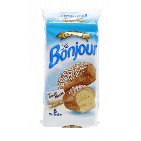 MERENDINE LE BONJOUR CON LIEVITO MADRE 6PZ 228G