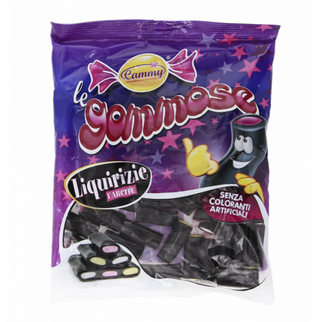 CARAMELLE GOMMOSE ALLA LIQUIRIZIA RIPIENE 250G