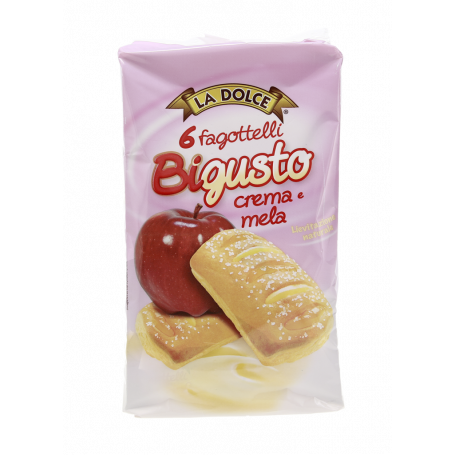 FAGOTELLI BIGUSTO CON CREMA E MELA 6PZ 300G