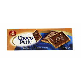 BISCOTTI AL BURRO CON CIOCCOLATO AL LATTE 150G