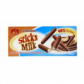 BISCOTTI RICOPERTI DI CIOCCOLATO AL LATTE 150G