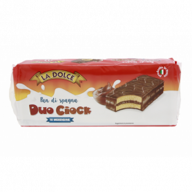 MERENDINE PAN DI SPAGNA DOPPIO CIOCCOLATO 10PZ 350G