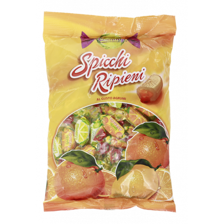 CARAMELLE RIPIENE ASSORTITE GUSTO AGRUMI 500G