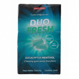 CHEWINGUM SENZAZUCCHERO EUCALIPTO/MENTHOLO 5X14,5G