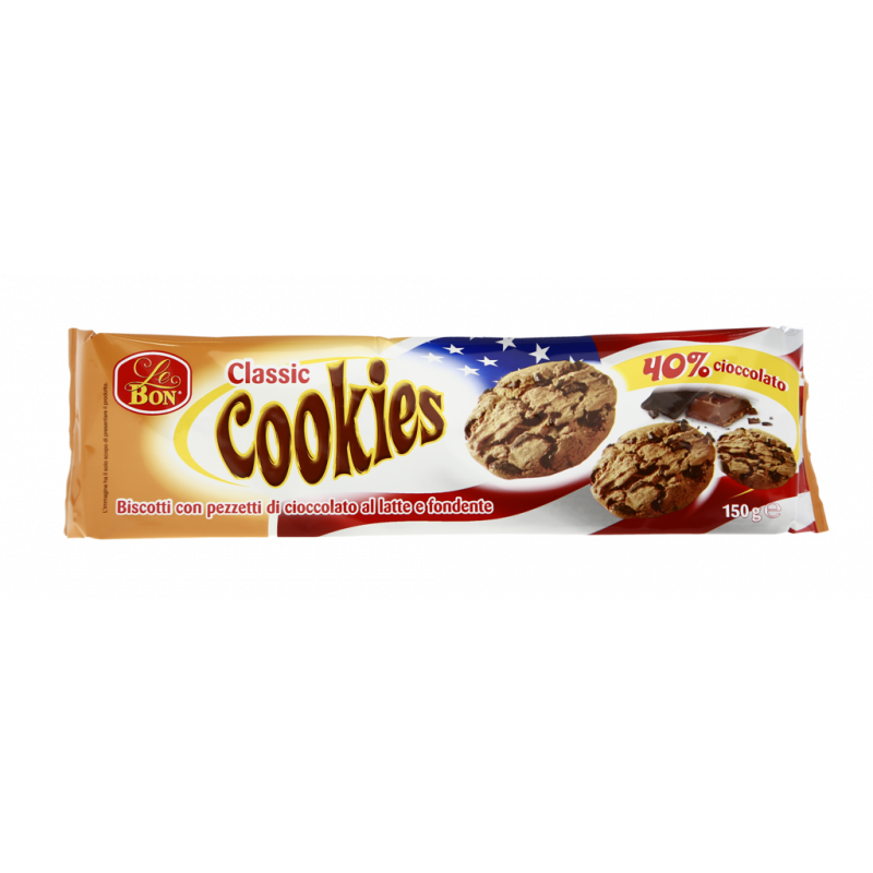 COOKIES RICOPERTI CON 40% DI CIOCCOLATO 150G