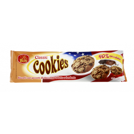 COOKIES RICOPERTI CON 40% DI CIOCCOLATO 150G