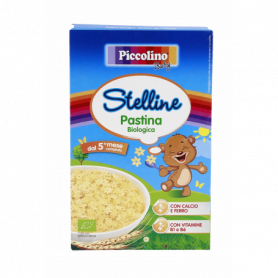 STELLINE PASTINA BIOLOGICA CON CALCIO E FERRO 350G