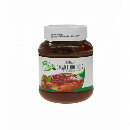 CREMA CACAO E NOCCIOLE BIO  350G