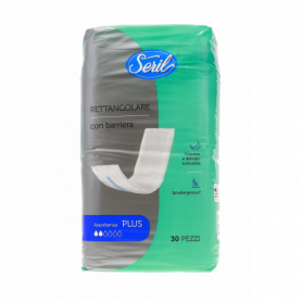 ASSORBENTI INCONTINENZA RETTANGOLARI CON BARRIERA