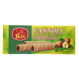 CANNOLI WAFER CON CREMA ALLA NOCCIOLA 80G