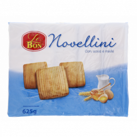BISCOTTI NOVELLINI CON UOVA E MIELE 625G