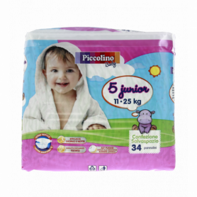 PANNOLINI PER BAMBINI 11/25KG 34PZ
