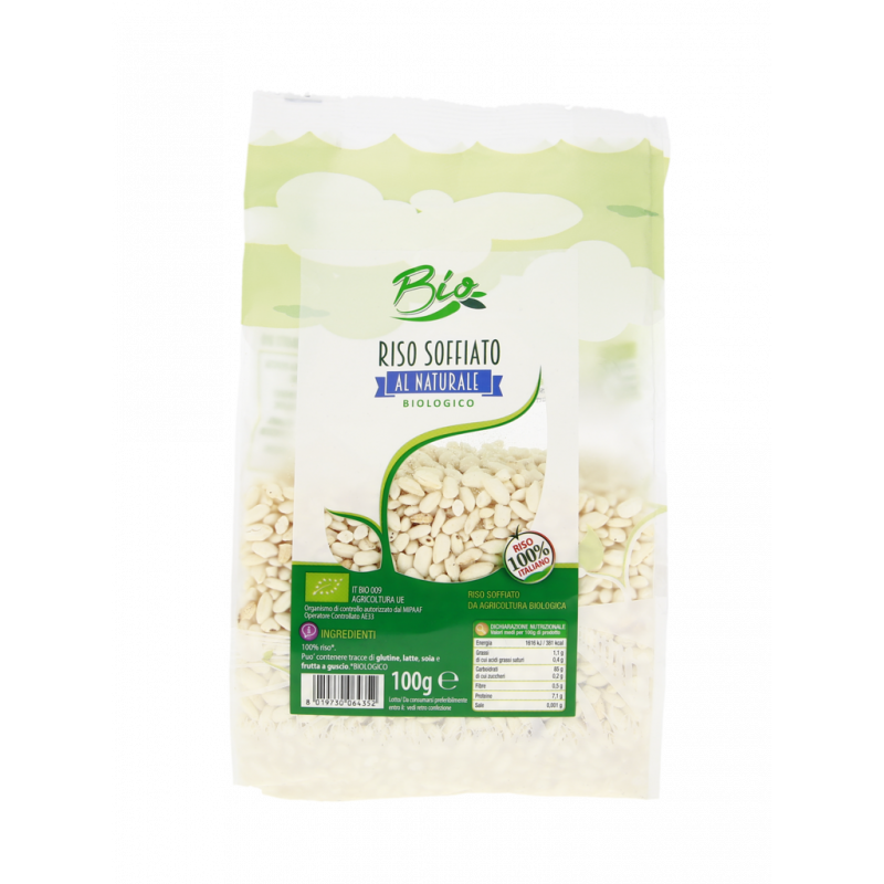 RISO SOFFIATO BIOLOGICO 100G
