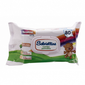 SALVIETTE CAMBIO PANNOLINO 80PZ