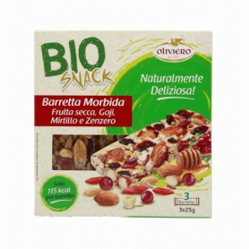 BARRETTA MORBIDA FRUTTA SECCA ASSORTIRA 75G