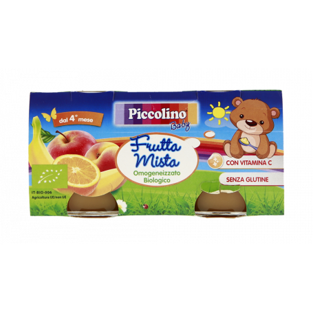 OMOGENEIZZATO BIO DI FRUTTA MISTA 2X100G