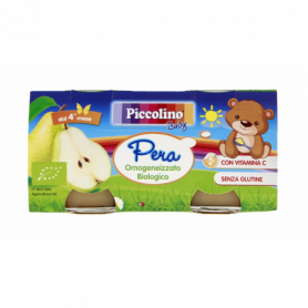 OMOGENEIZZATO BIOLOGICO PERA CON VITAMINA C 2X100G