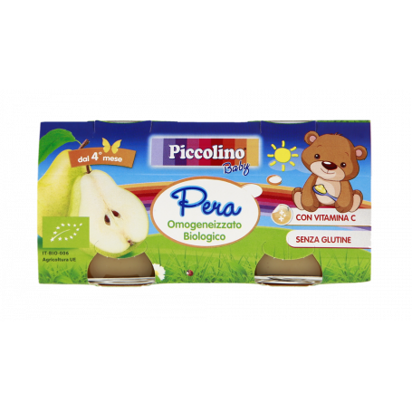 OMOGENEIZZATO BIOLOGICO PERA CON VITAMINA C 2X100G