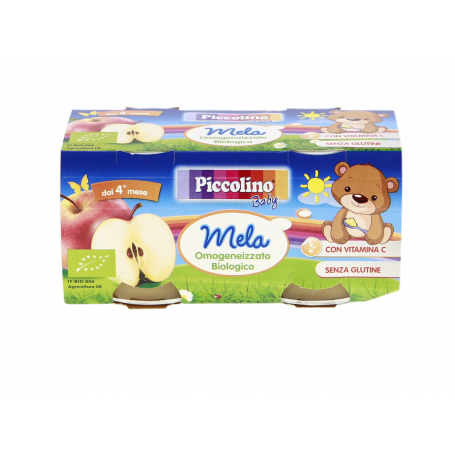 OMOGENEIZZATO BIOLOGICO ALLA MELA 2X100G