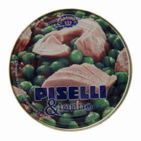 TONNO E PISELLI SENZA CONSERVANTI 160G