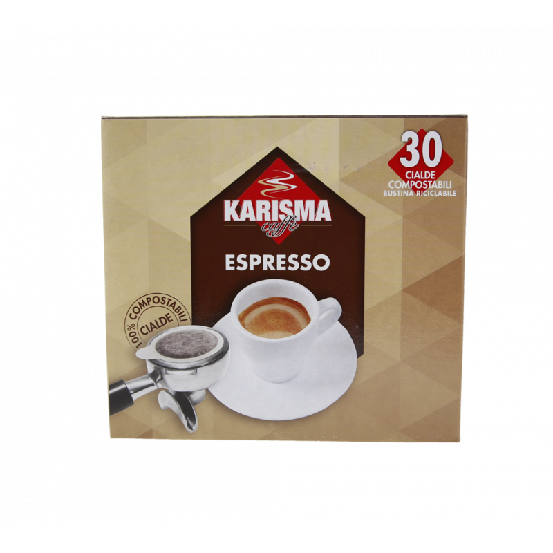 CIALDE ESPRESSO 100% COMPOSTABILI 30PZ