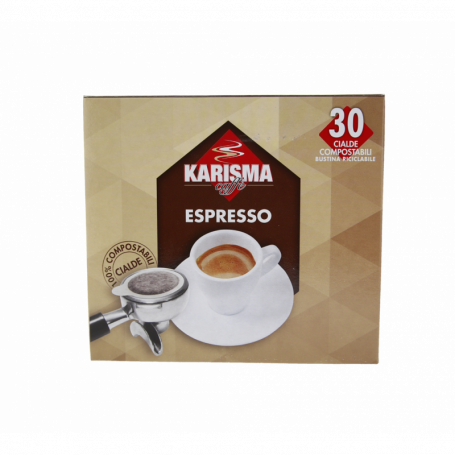 CIALDE ESPRESSO 100% COMPOSTABILI 30PZ
