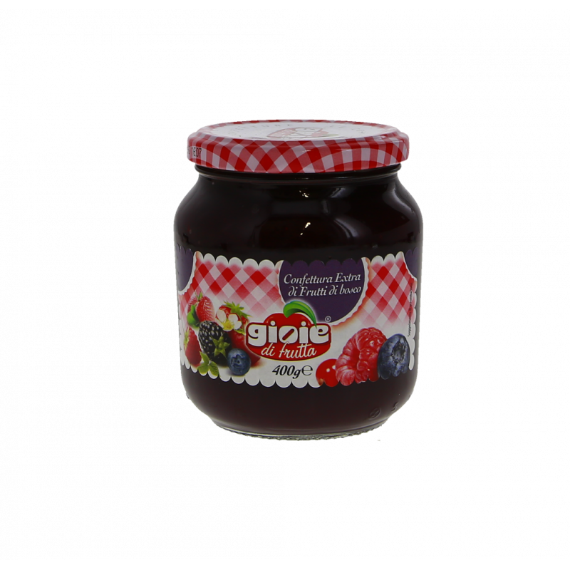 CONFETTURA EXTRA DI FRUTTI DI BOSCO IN VASO 400G