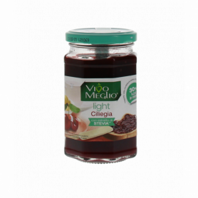 CONFETTURA DI CILIEGIA LIGHT CON STEVIA 310G