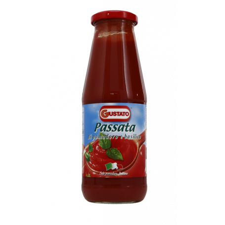 PASSATA POMODORO E BASILICO  0,72L