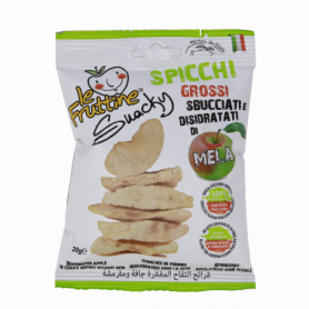 SPICCHI DI MELA GROSSI SBUCCIATI E DISIDRATATI 20G