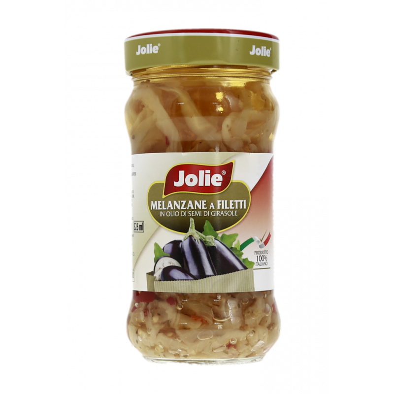 FILETTI DI MELANZANE IN OLIO DI GIRASOLE 290G