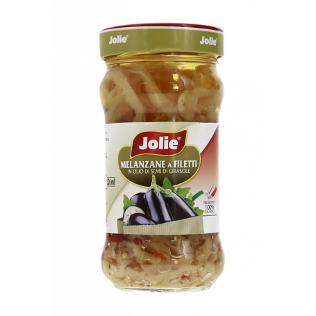 FILETTI DI MELANZANE IN OLIO DI GIRASOLE 290G