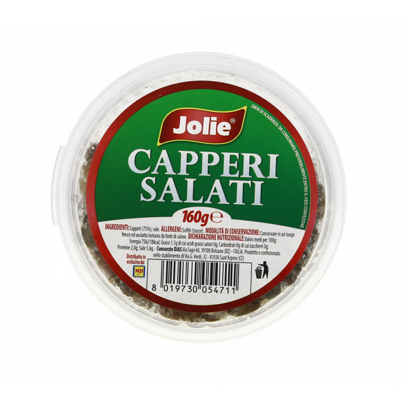 VASCHETTA DI CAPPERI SOTTO SALE 160G